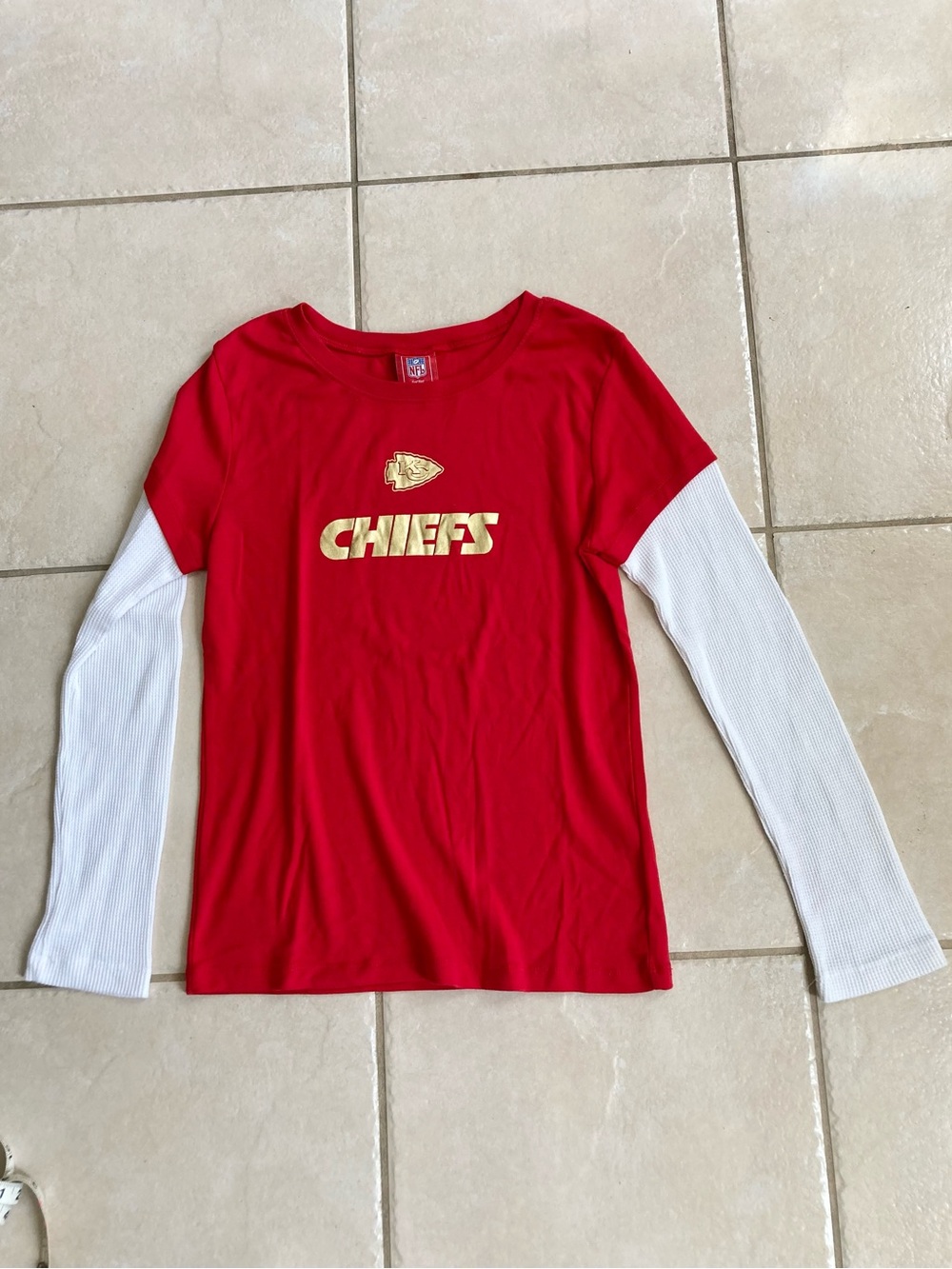 Kansas City Chiefs Football Team NFL long sleeve tee shirt